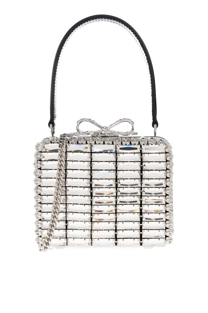 Self-Portrait 'Satin Rhinestone Vanity Case' Handbag – On