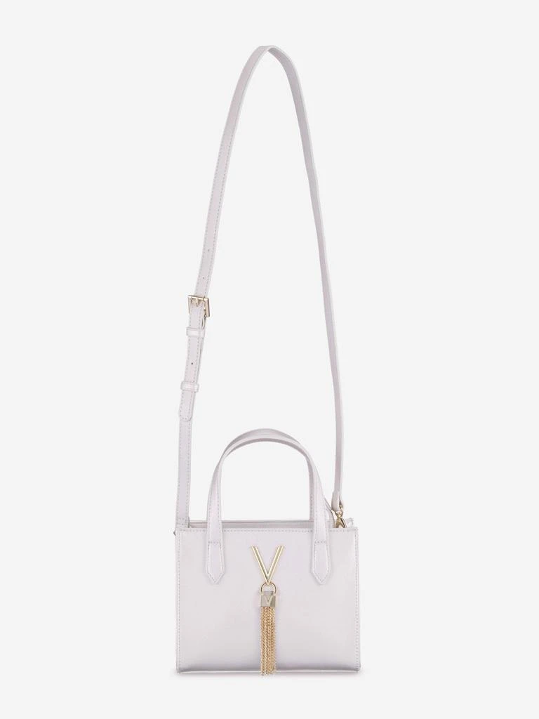 Valentino Valentino Girls Divina Tote Bag in Silver (20cm) 4