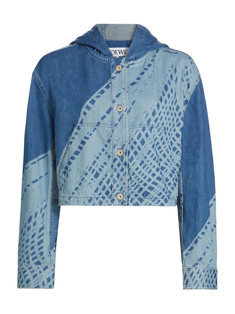 Loewe Paula's Ibiza printed denim jacket 38 - Jackets - Free