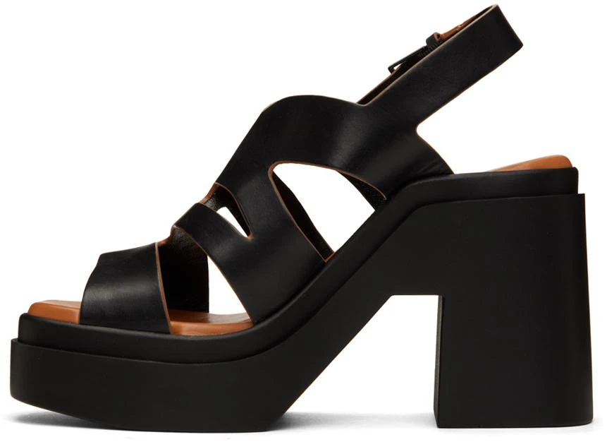 Clergerie Black Nateo Heeled Sandals 3