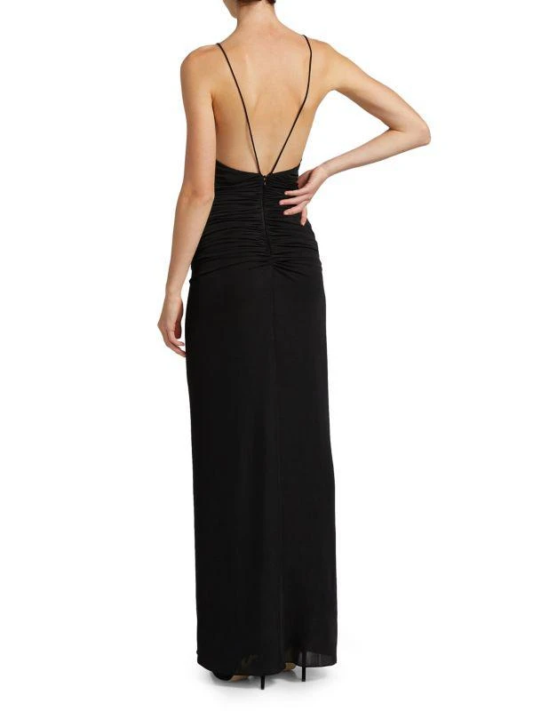 black oversized jersey dress Missi Clothing Wholesale
