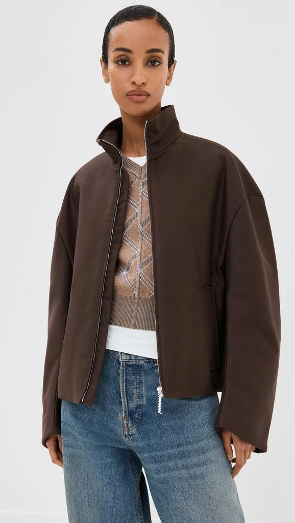 Marni Cropped Cocoon Jacket 1