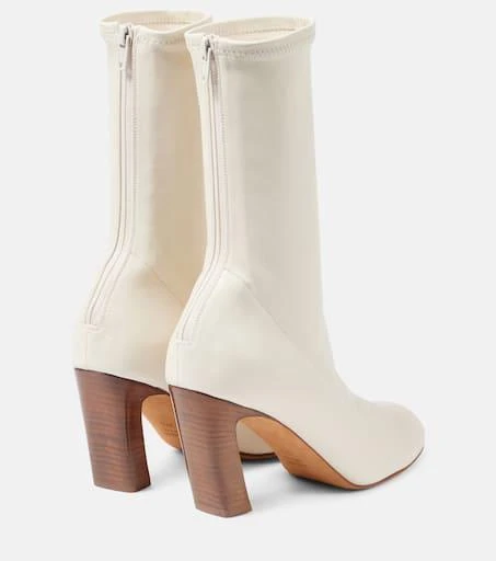 Khaite Apollo leather ankle boots 3