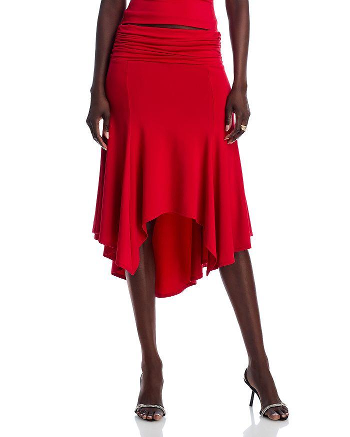 Danielle Guizio Soffiano Skirt
