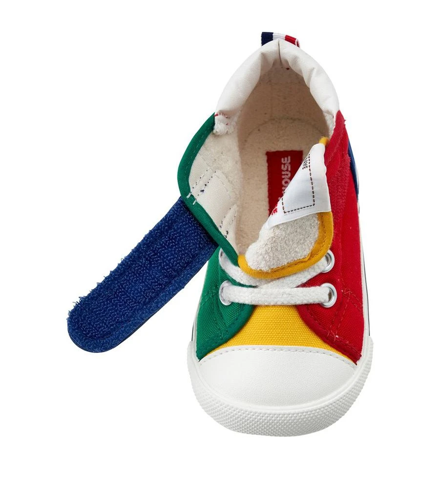 Miki House Velcro High-Top Sneakers 4