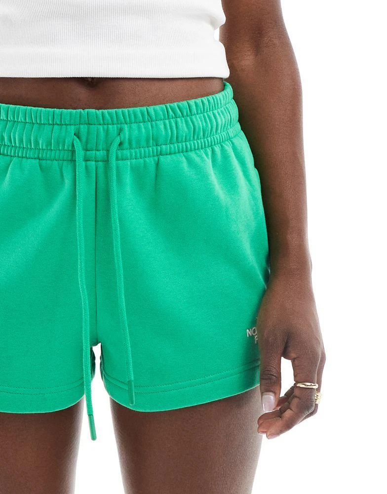 The North Face The North Face high waist jersey shorts in emerald green Exclusive at ASOS 3