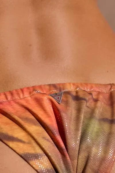 GUESS GUESS ORIGINALS UO Exclusive Tie-Dye Side-Tie Bikini Bottom 4