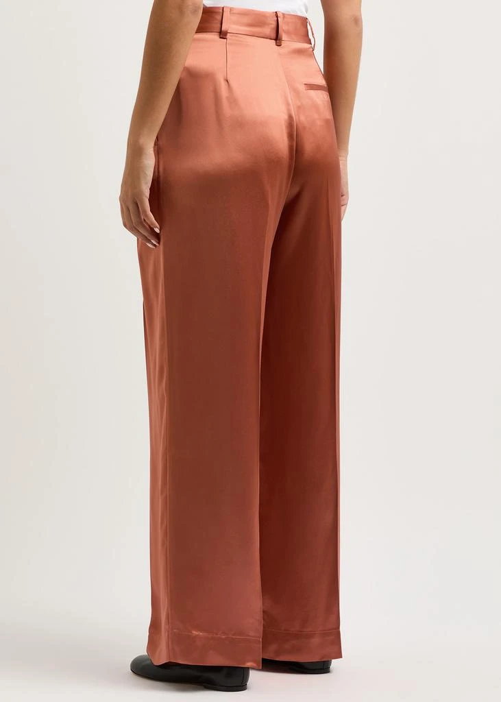 BY MALENE BIRGER Cymbaria wide-leg satin trousers 3