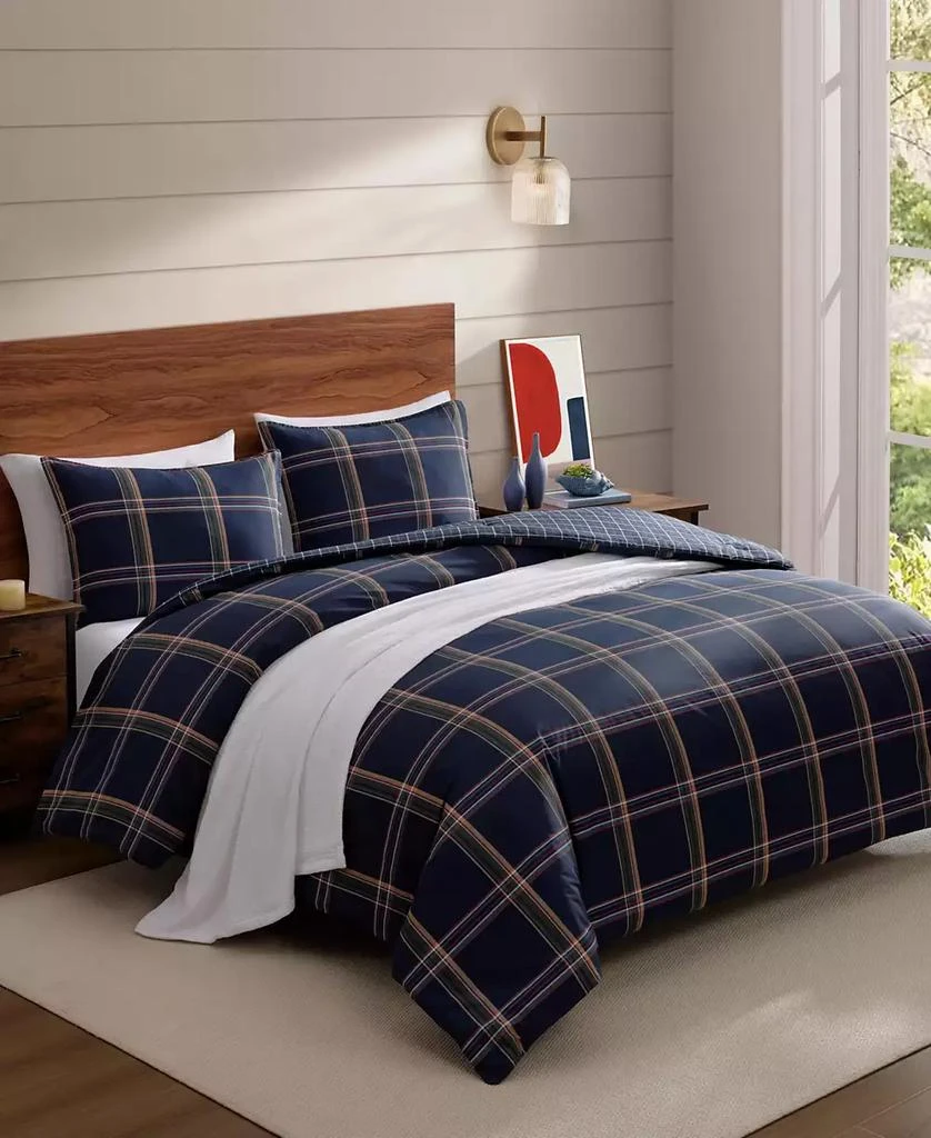 Tommy Hilfiger Beacon Plaid Cotton 3-Piece Comforter Set 2