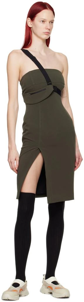 Hyein Seo SSENSE Exclusive Khaki Cinch Bag Dress 4