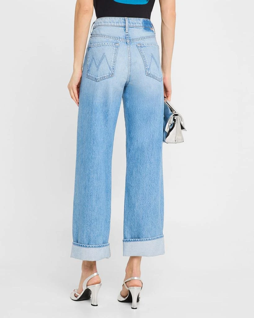 MOTHER The Dodger Button Hover Cuff Jeans 3