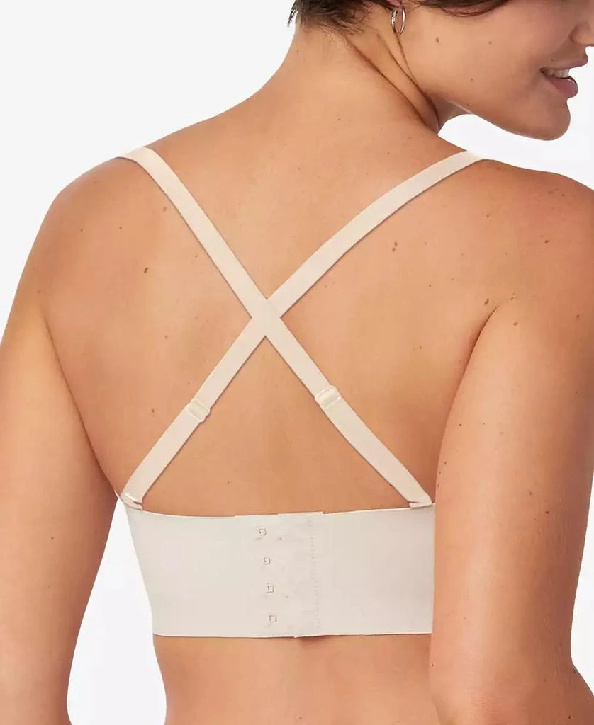 Maidenform Women's Pure Comfort Wireless Strapless Bandeau Bra DM7685 4