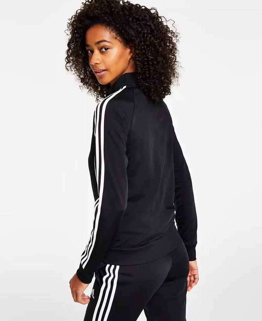 adidas Women's 3-Stripe Tricot Track Jacket, XS- 2