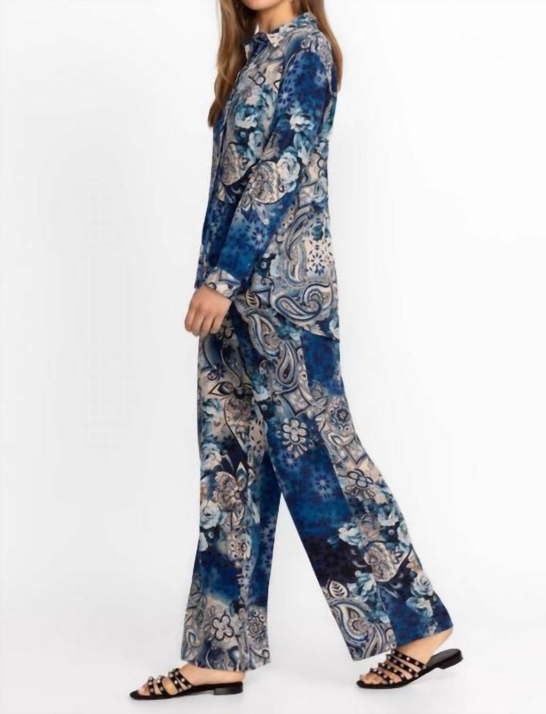 Johnny Was Johnny Was - SMOCKED WAIST PANT