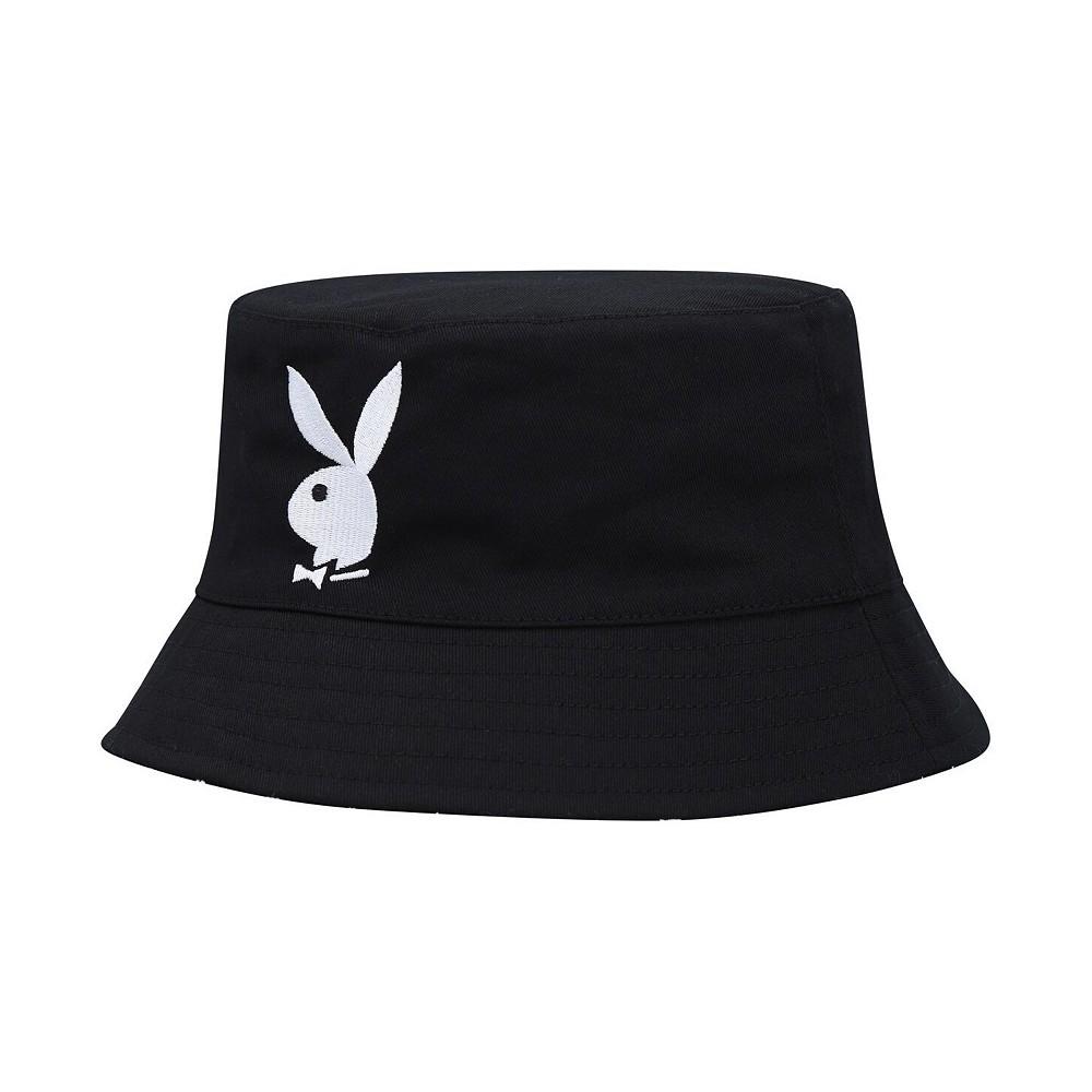 Playboy Men's Black Reversible Bucket Hat