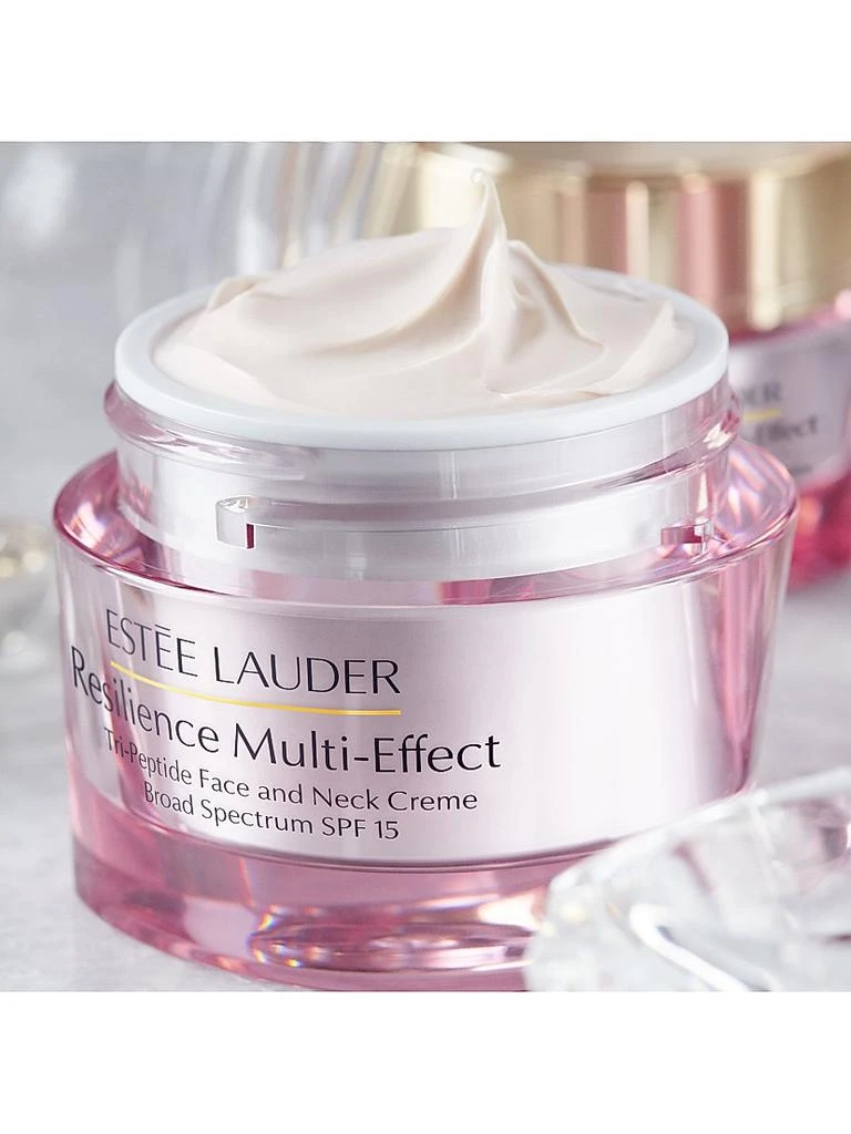 Estée Lauder Resilience Multi-Effect Tri-Peptide Face & Neck Cream Moisturizer SPF 15 - Normal/Combination Skin 4