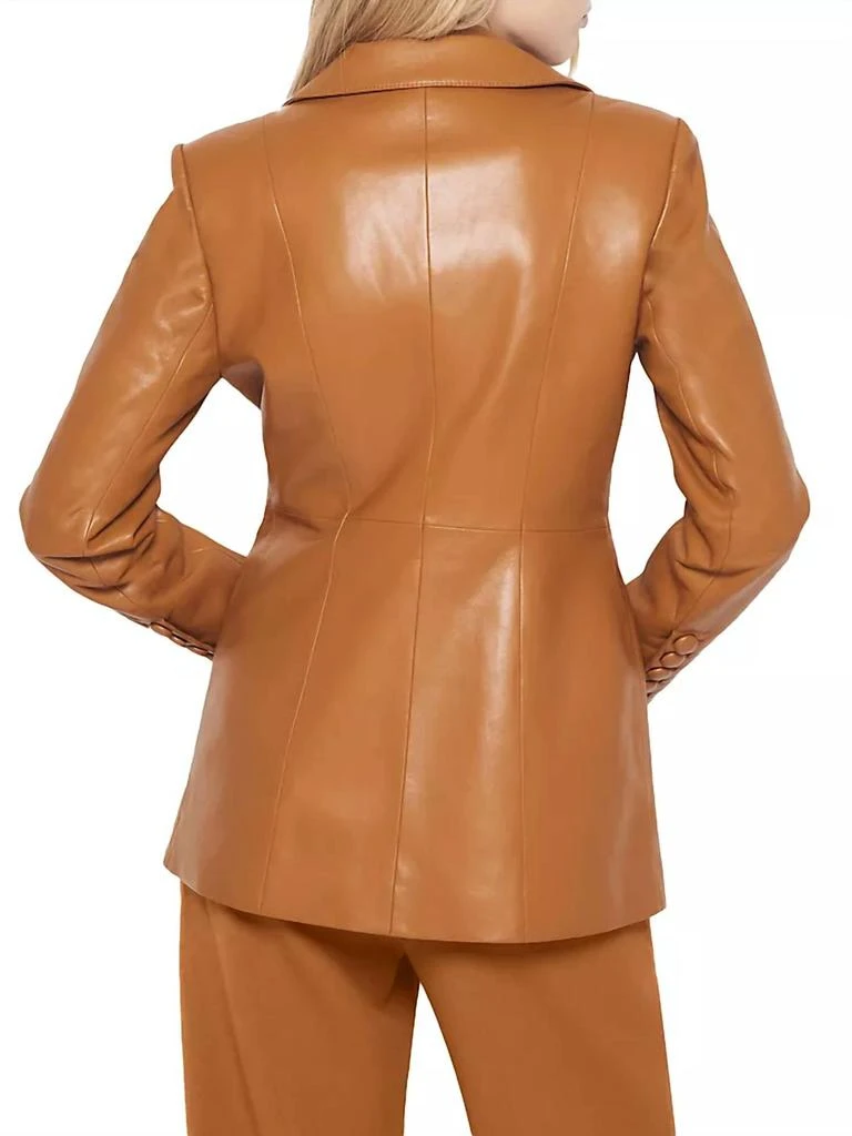 AS by DF As By Df - Finn Recycled Leather Blazer 3