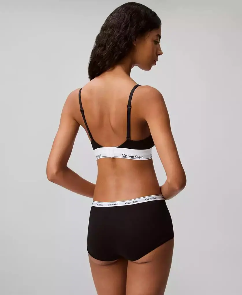 Calvin Klein Women's Modern Cotton Lightly Lined Triangle Bralette- QF5650 5