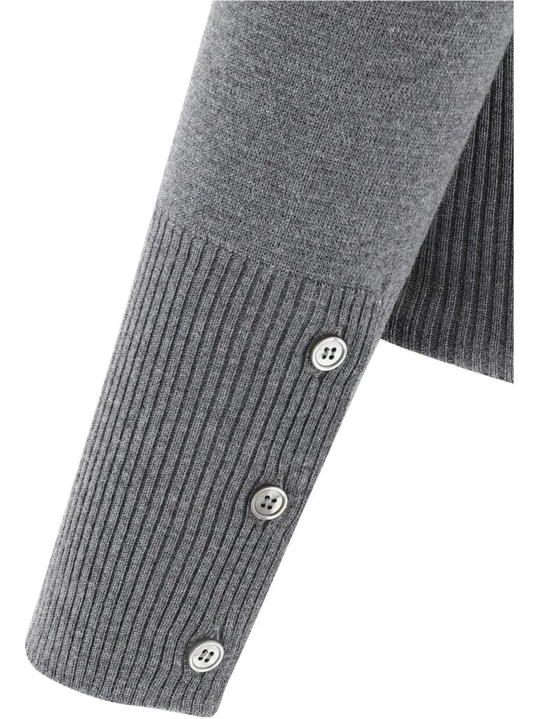 Thom Browne Thom Browne 4-Bar V-Neck Cardigan 3