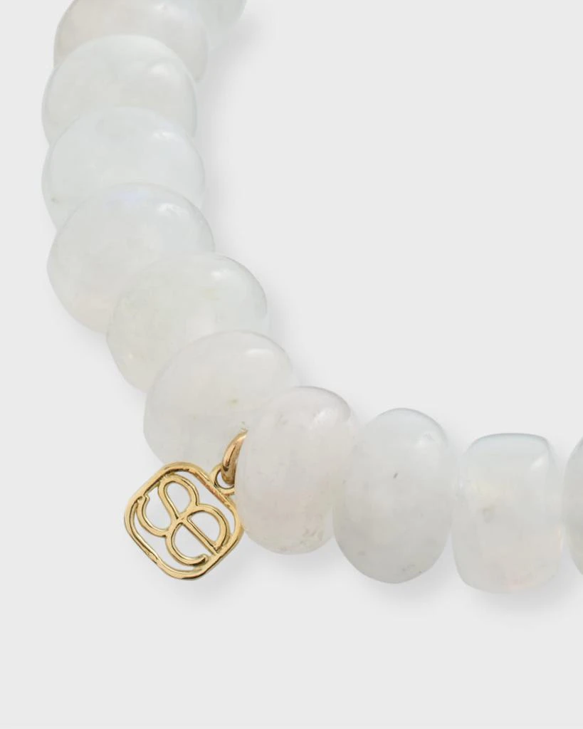 Sydney Evan 14K Yellow Gold Marquis Diamond Flower Charm Bracelet 4