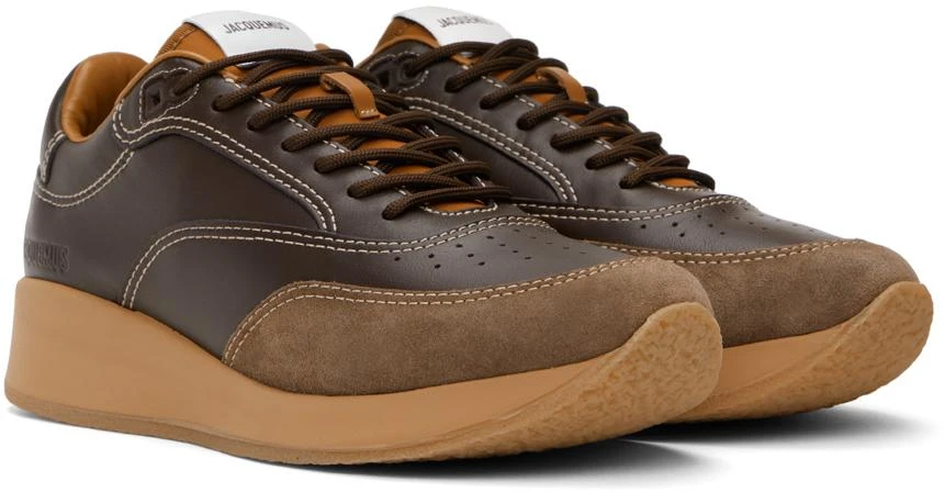 Jacquemus Brown Les Sculptures 'La Daddy' Sneakers 4