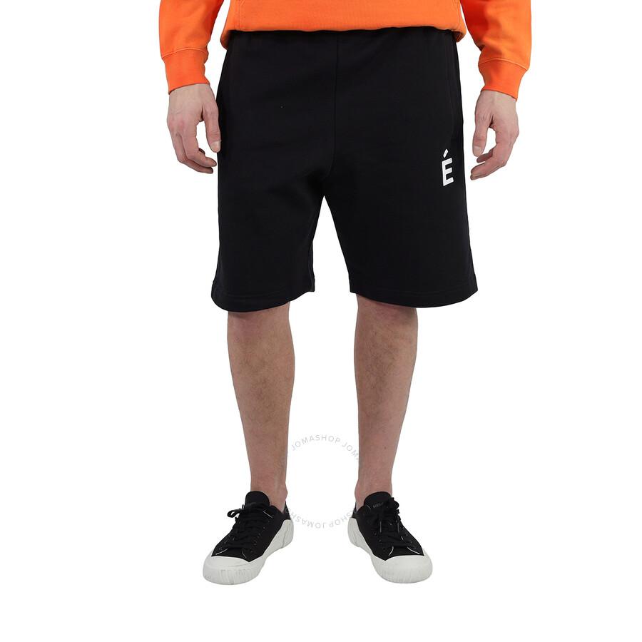 Etudes Men's Black Essentials Tempera Patch Shorts