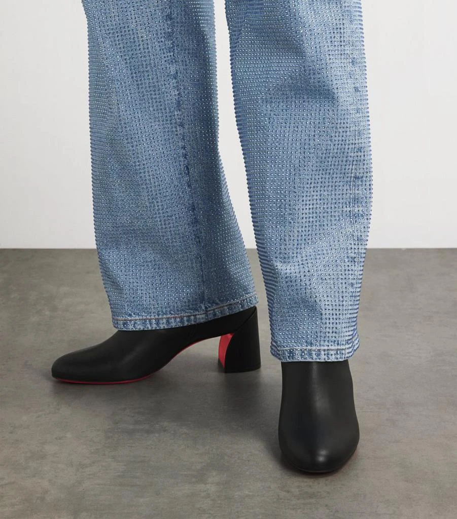 Christian Louboutin Turela Leather Ankle Boots 55 5