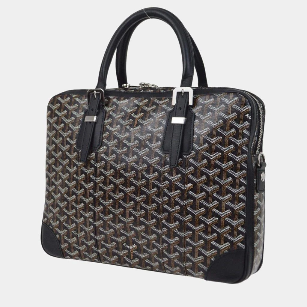 Goyard Goyard Black Stainless Steel PM Briefcase Handbag 2