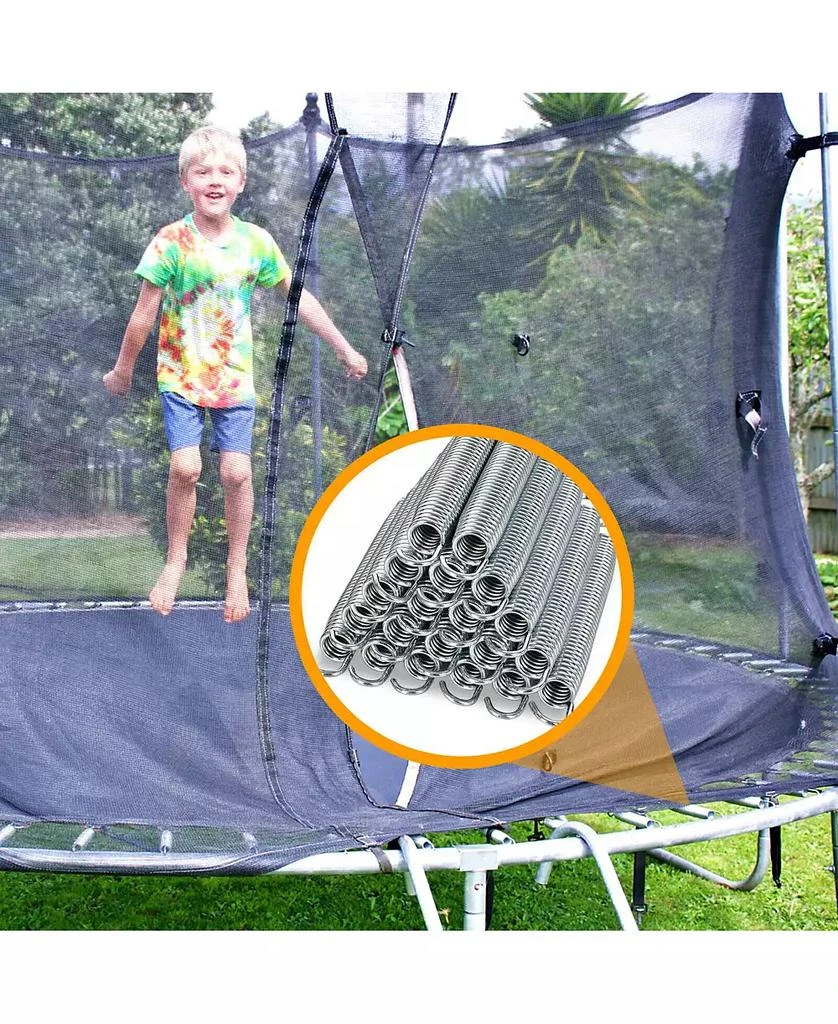 GOUUN 7 Inch Rustproof Galvanized Steel Replacement Trampoline Elasticity Springs-7 Inch 3