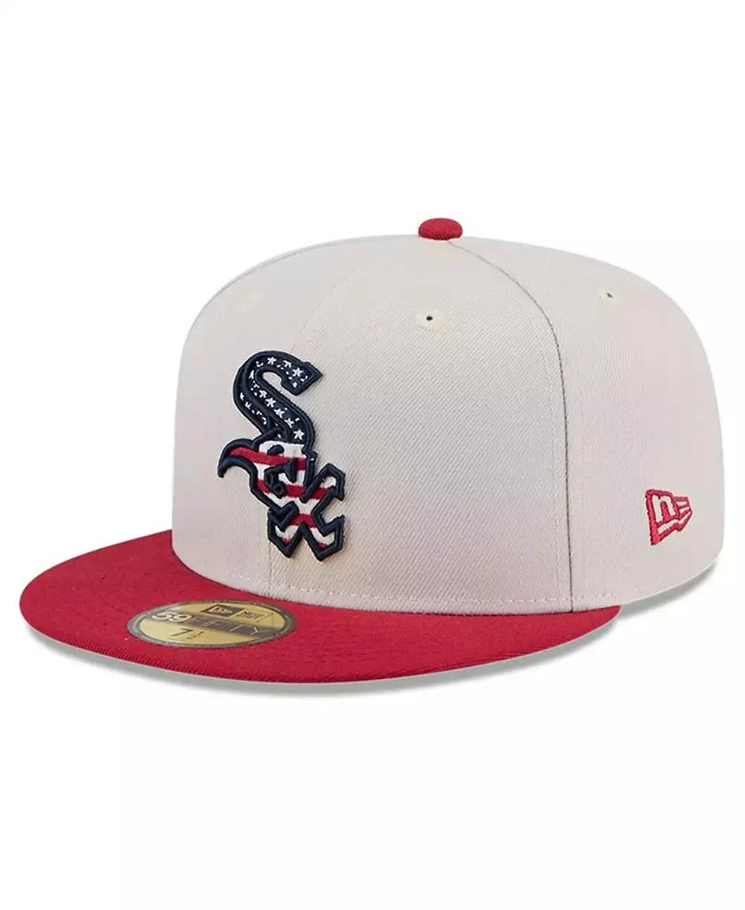 New Era Men's Red Chicago White Sox 2024 Fourth of July 59FIFTY Fitted Hat 3