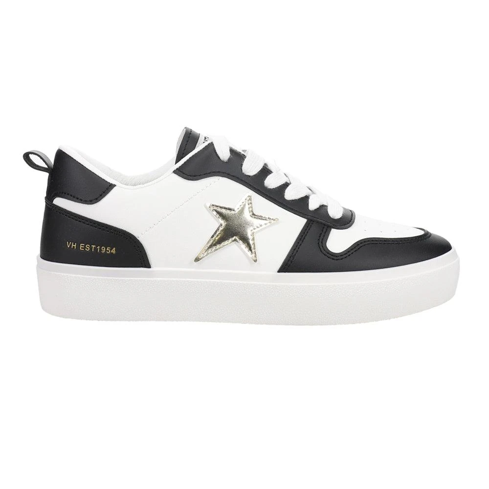 Vintage Havana Aura Metallic Platform Lace Up Sneakers 1