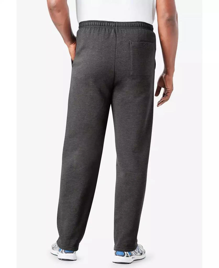 KingSize Big & Tall Fleece Zip Fly Sweatpants 2