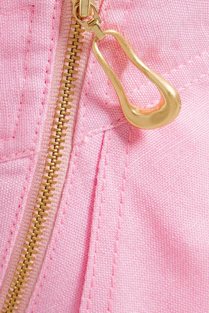 Aje Linen-blend shorts 4