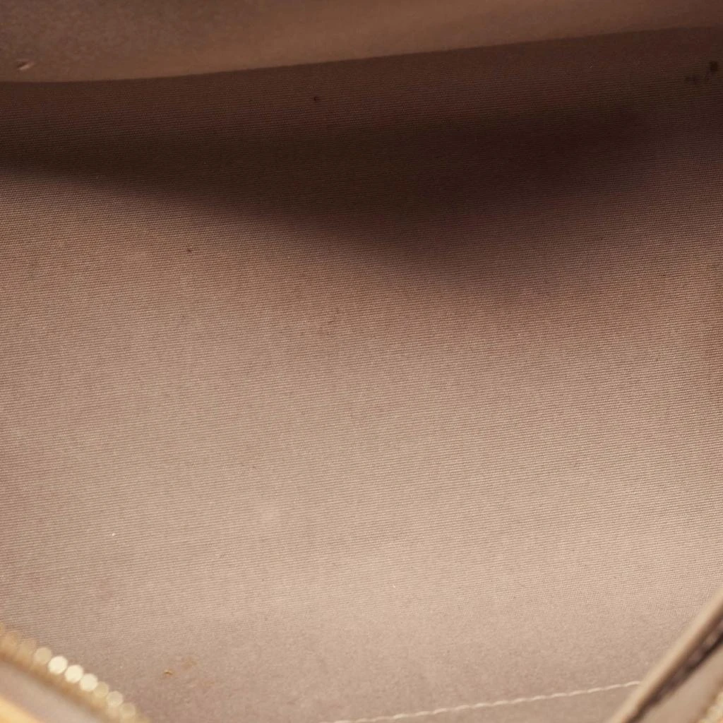 Louis Vuitton Louis Vuitton Beige Poudre Monogram Vernis Brea MM Bag 17