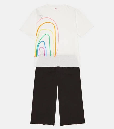 The Row Printed cotton jersey T-shirt 2