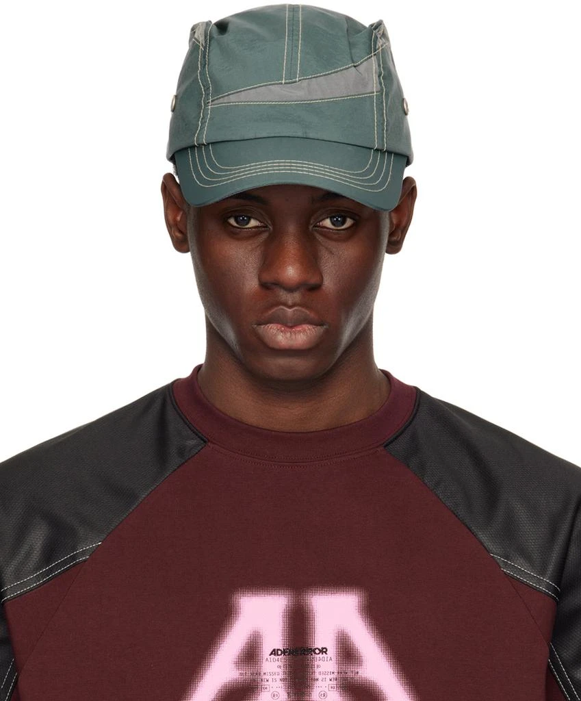 ADER error Blue & Gray Contrast Stitch Cap 1