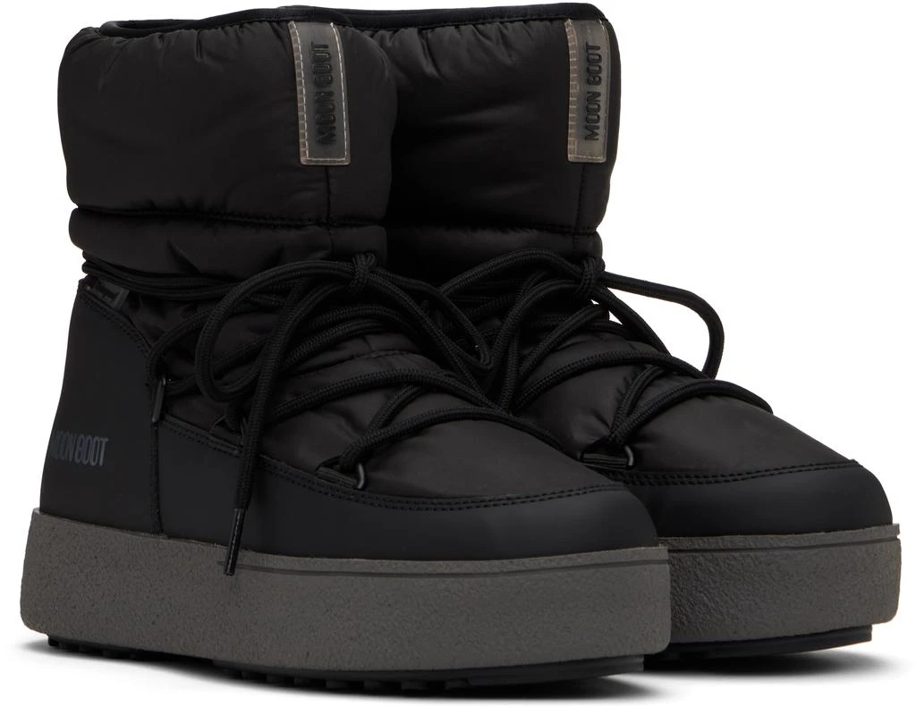 Moon Boot Black LTrack Low Nylon Boots 4