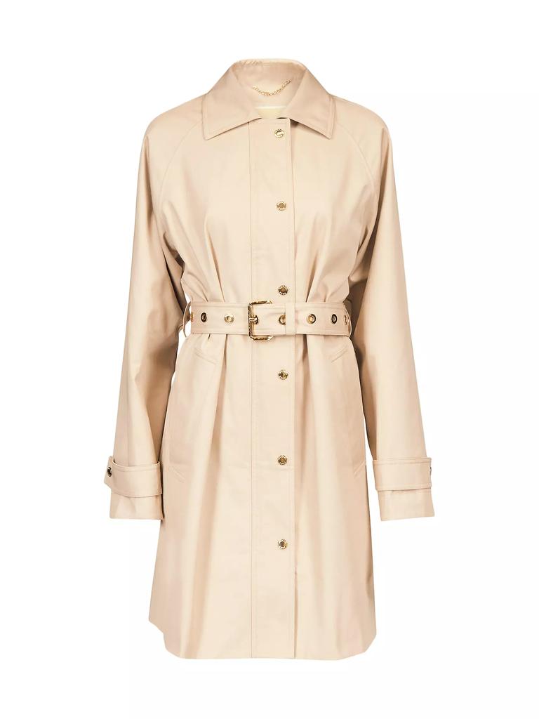 Michael Kors Michael Michael Kors Belted Twill Trench Coat