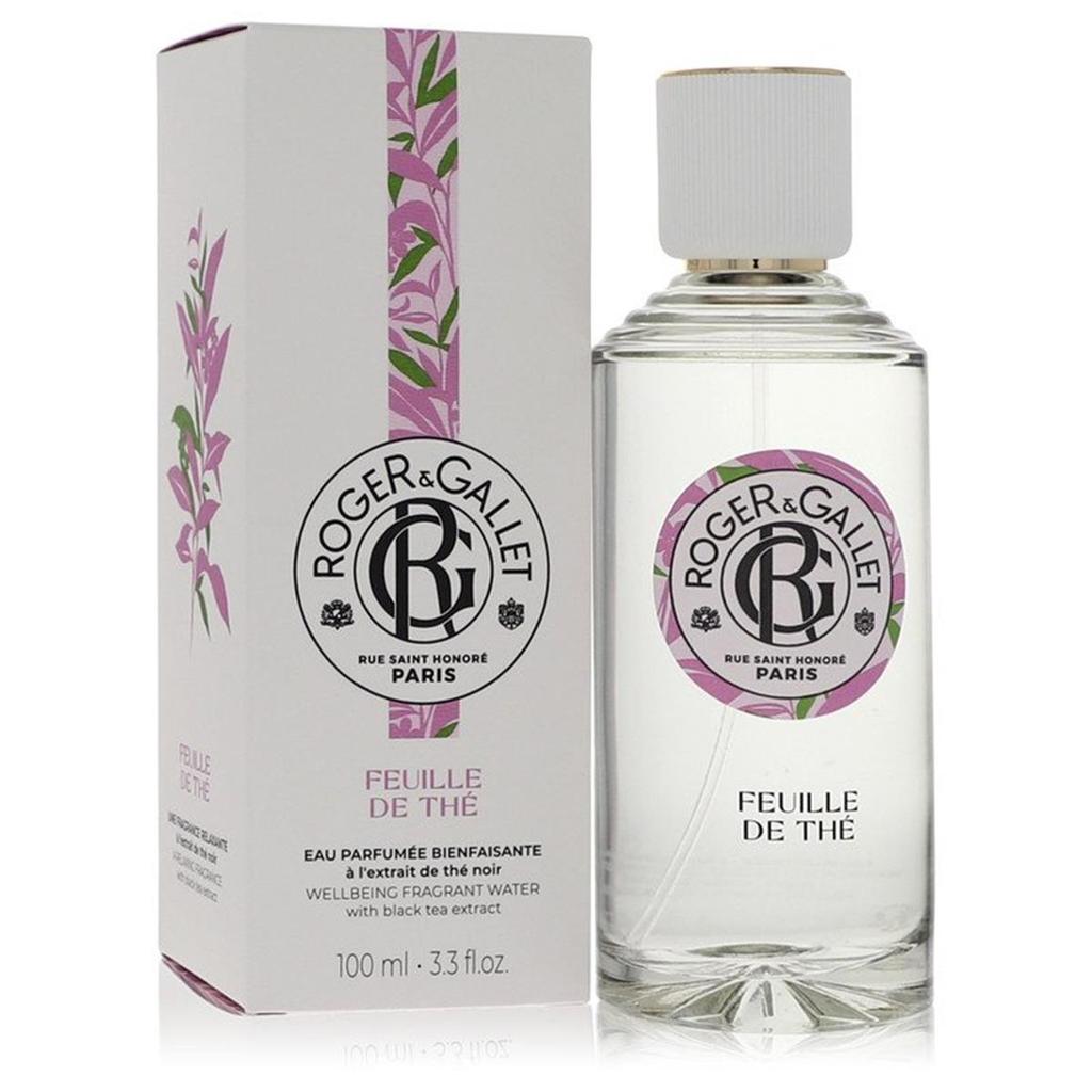 ROGER & GALLET 3.3 oz  Feuille De the Unisex Fresh Fragrant Water Spray