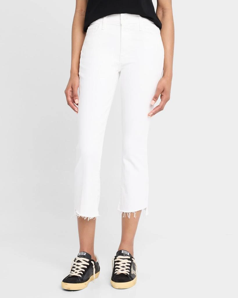 MOTHER Lil' Insider Crop Step Fray Jeans 4