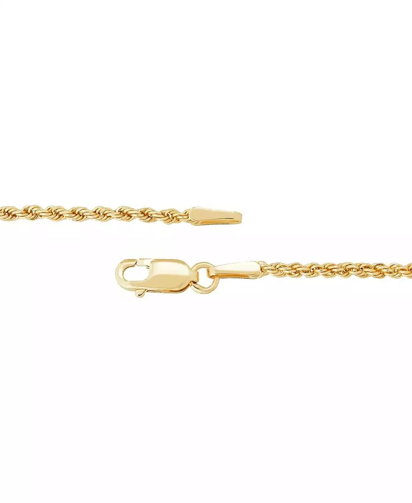 Macy
s Children
s Glitter Rope Bracelet in 14k Yellow Gold 3