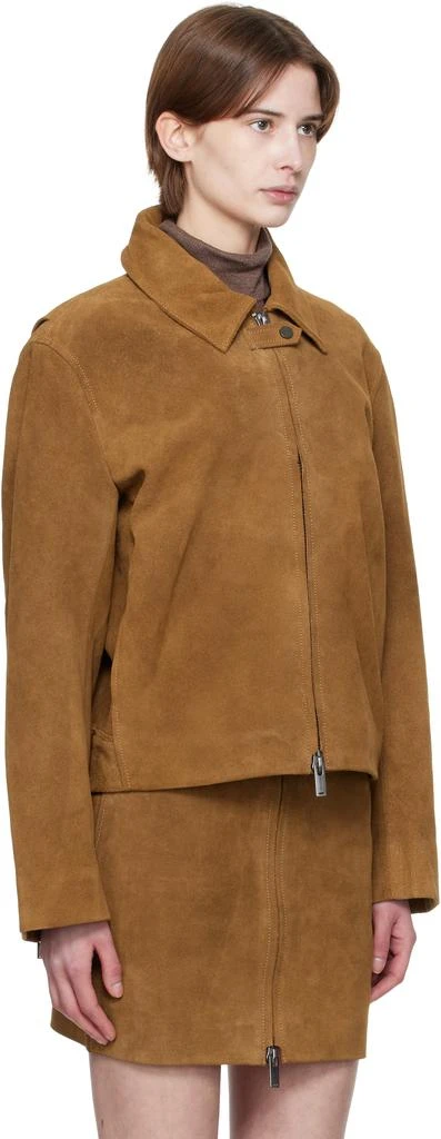 HOLZWEILER Tan Cia Suede Leather Jacket 2