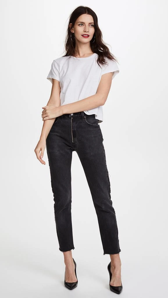 Re/Done 1950's Boxy Crop Tee 4