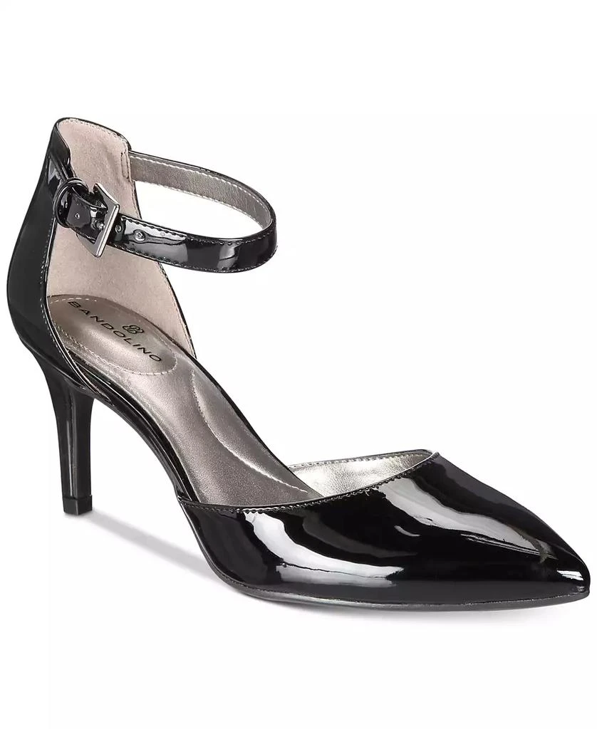 Bandolino Women's Ginata D'Orsay Ankle Strap Pointed Toe Pumps 1