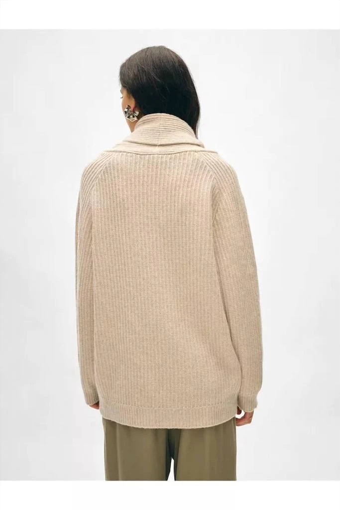 White + Warren White + Warren - Cashmere Blend Marl Coatigan 2