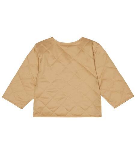 Burberry Kids Baby Vintage Check reversible jacket