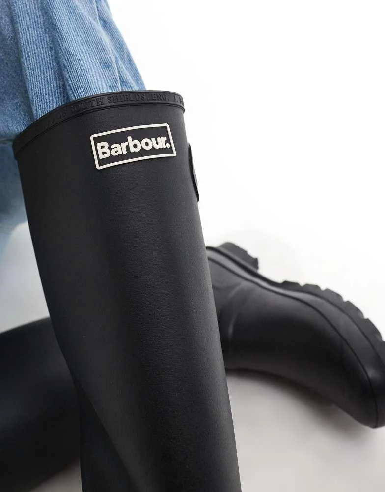 Barbour Barbour Bede wellington boots in black 2
