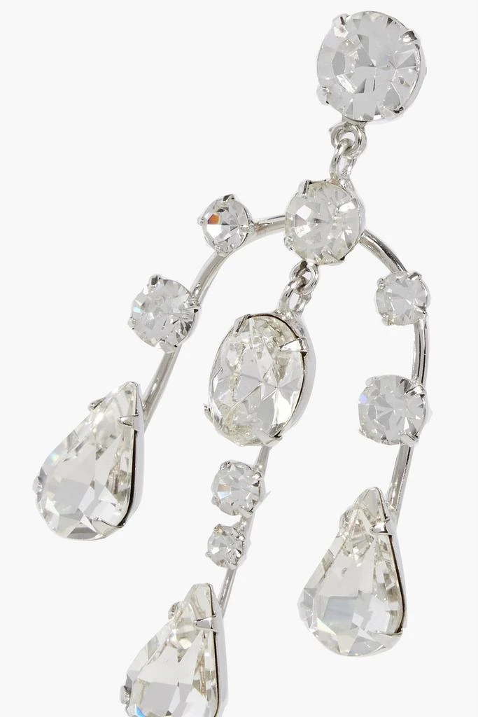 JENNIFER BEHR Staci silver-tone crystal earrings 5