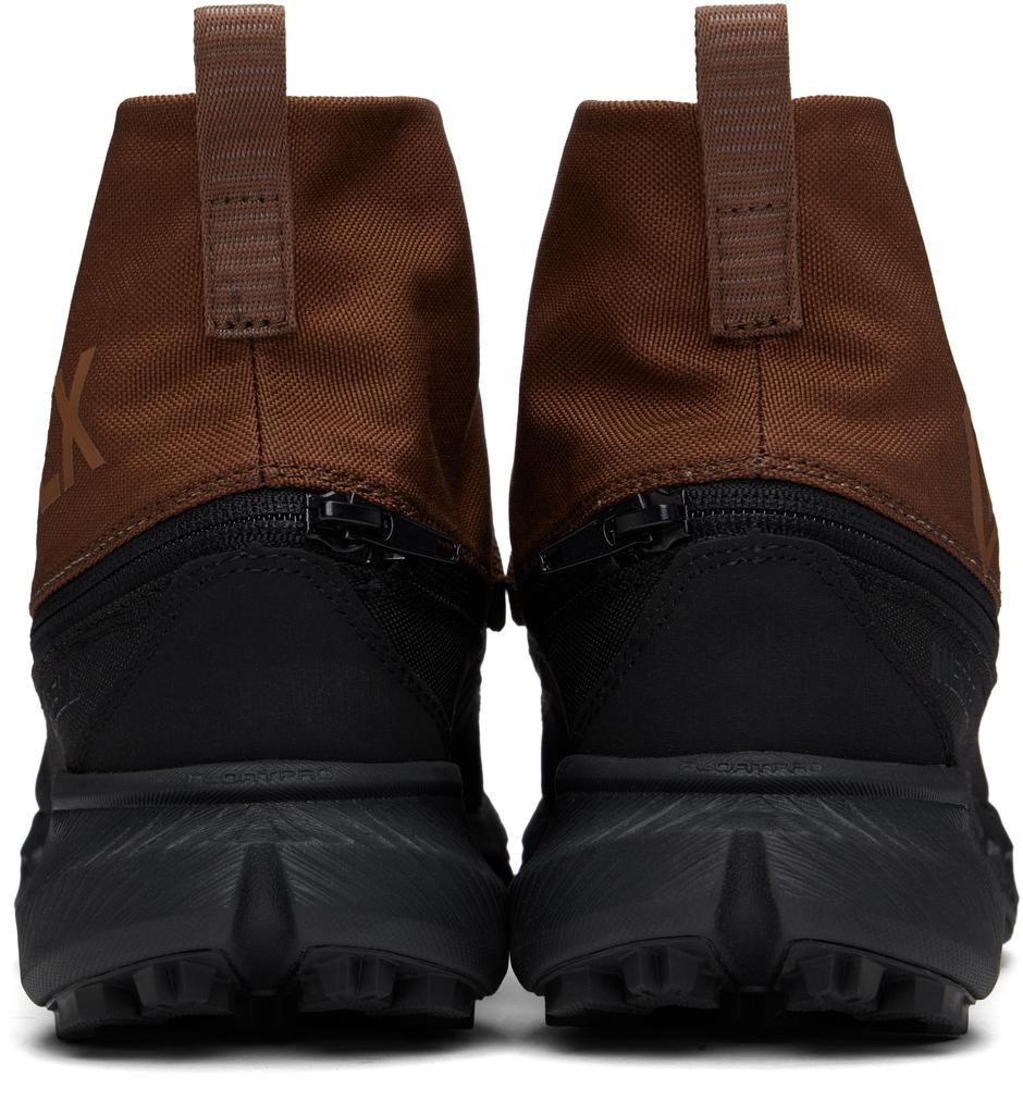 Shop Brown & Green Agility Peak 5 GTX Zip Sneakers on Sale at