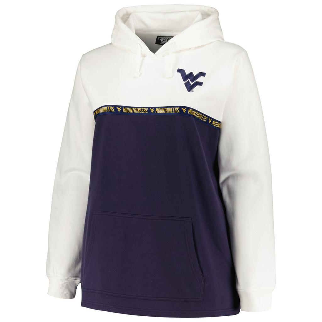 Profile Profile West Virginia Plus Size Taping Pullover Hoodie - Women's